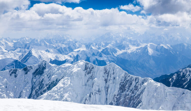 Pogled s vrha - Peak Lenin