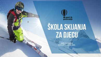 Škola skijanja za djecu 2023 - Kope, Slovenija
