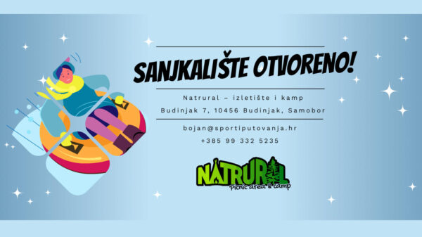 Najbolje sanjkalište u Zagrebu je otvoreno!