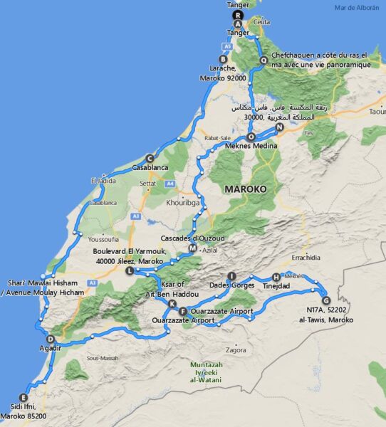 Spaček tura Maroko: 2cv Raid Africa